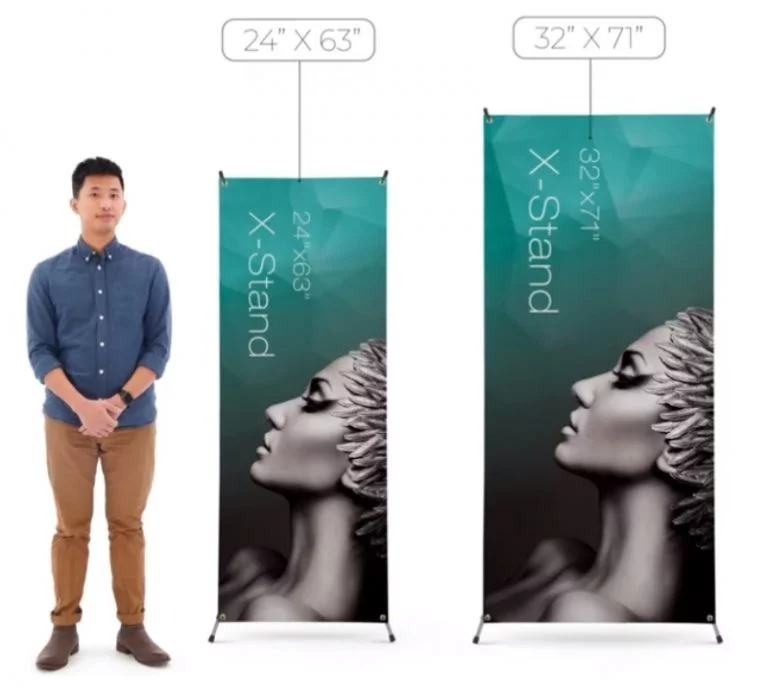 Trade Show X-Frame Banner Stand – Two Sizes Available